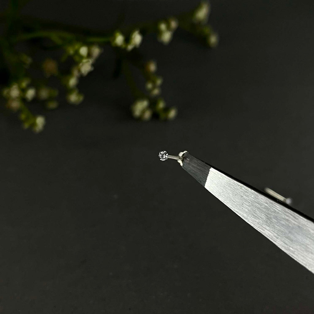 Tiny Silver Studs Bundle – 1.5mm & 2mm | New & Healing Piercings