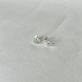 Tiny Flower Studs — 925 Sterling Silver | 6mm | 7 Colors | Nickel-Free | Screw Back