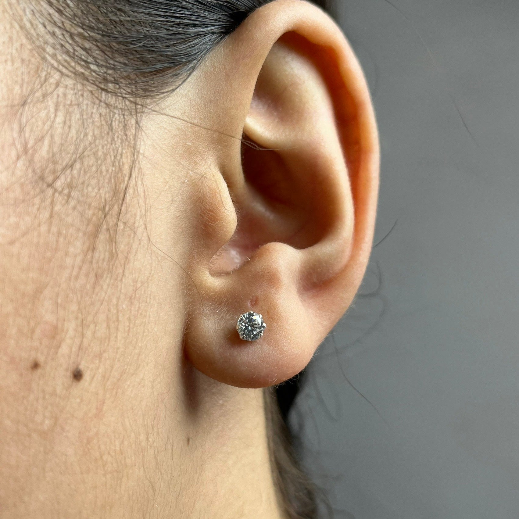 5mm - The Classic Stud — 925 Silver | Nickel-Free | Screw Back