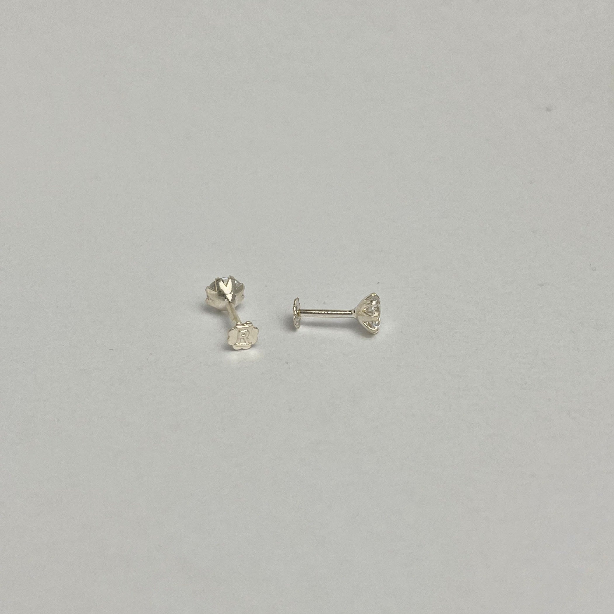 6mm - The Statement Stud — 925 Silver | Nickel-Free | Screw Back
