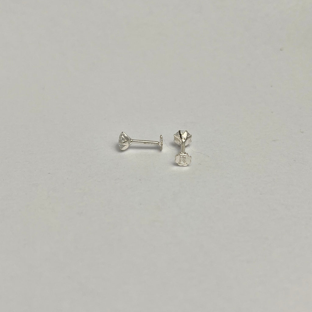 5mm - The Classic Stud — 925 Silver | Nickel-Free | Screw Back