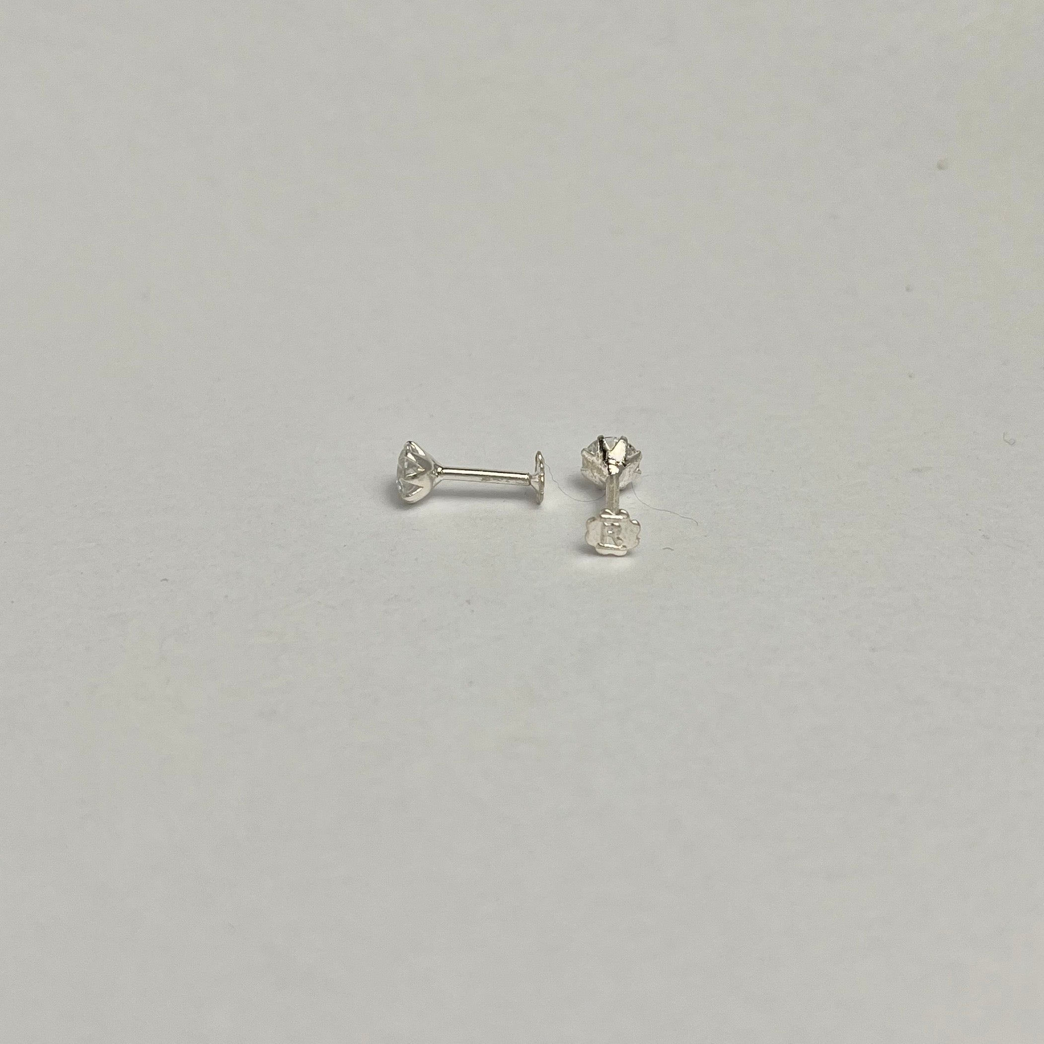 5mm - The Classic Stud — 925 Silver | Nickel-Free | Screw Back