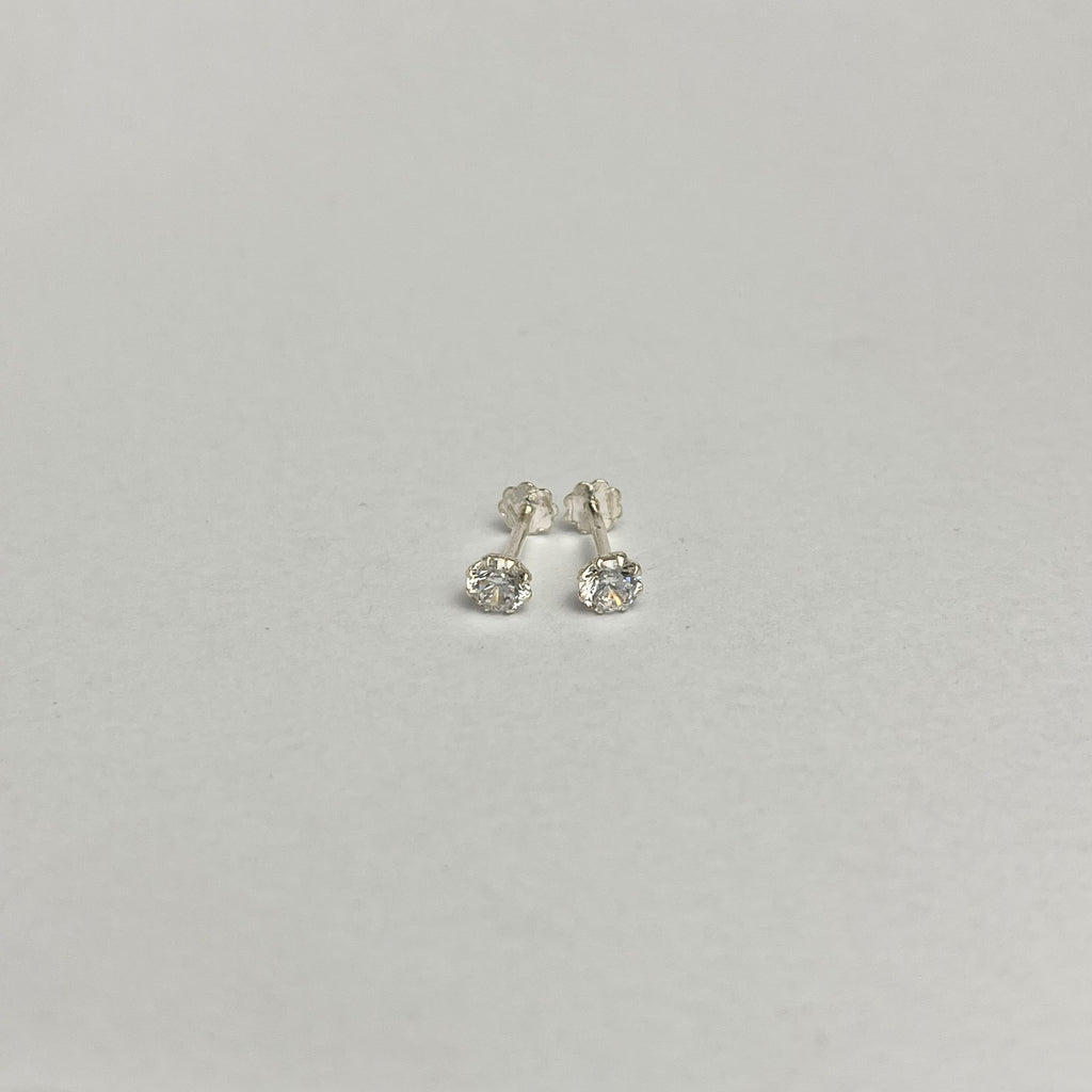 4mm - The Sweet Spot Stud — 925 Silver | Nickel-Free | Screw Bac