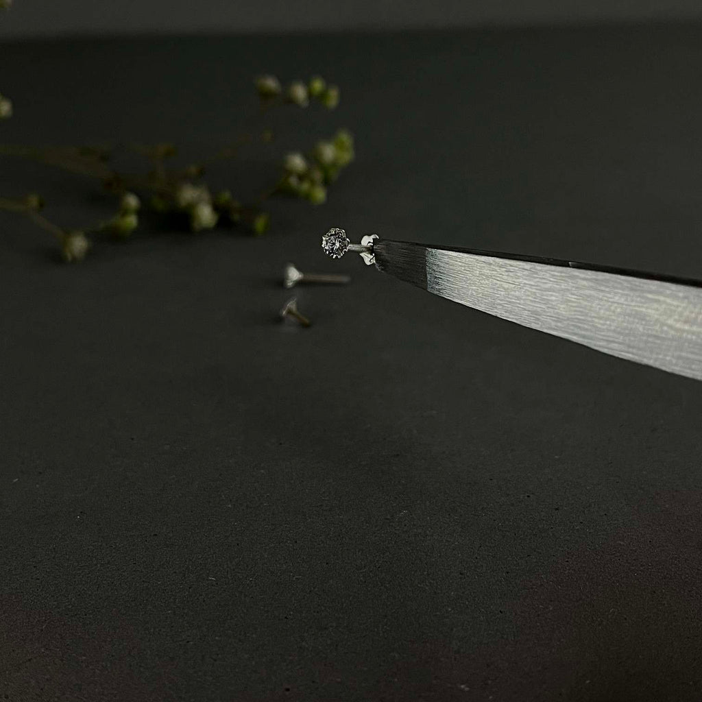 Classic Silver Studs Bundle – 3mm, 4mm & 5mm | Everyday Stack