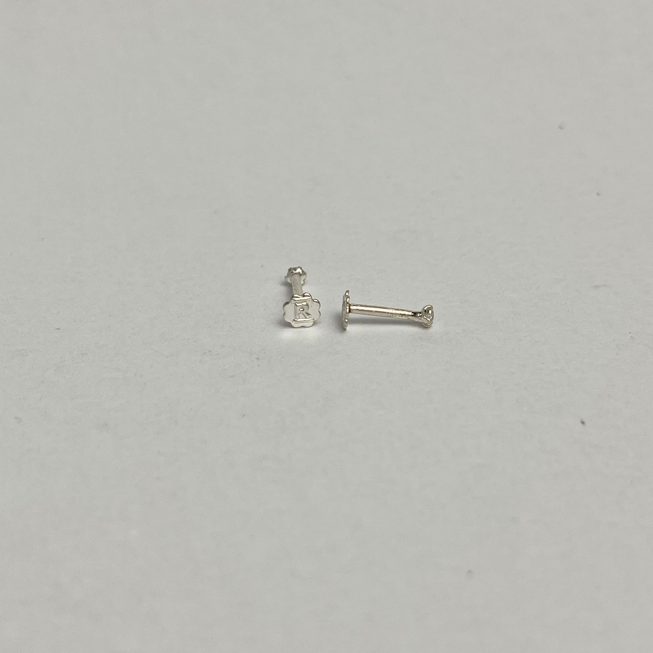 1.5mm - The Whisper Stud - 925 Silver | Nickel-Free | Screw Back