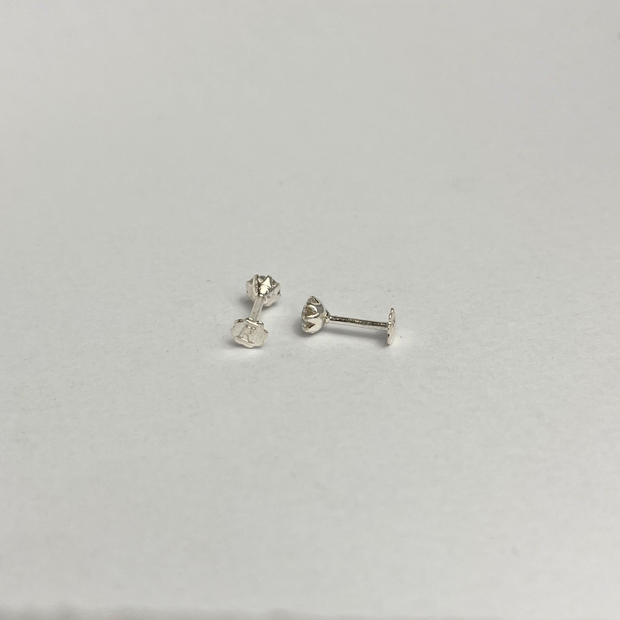 4mm - The Sweet Spot Stud — 925 Silver | Nickel-Free | Screw Bac