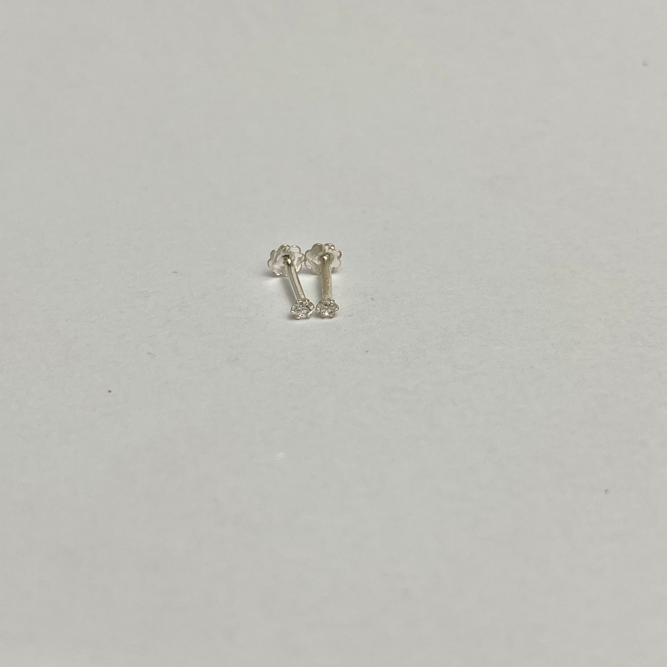 1.5mm - The Whisper Stud - 925 Silver | Nickel-Free | Screw Back