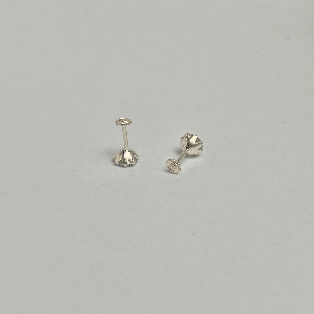7mm - The Bold Edit Stud — 925 Silver | Nickel-Free | Screw Back