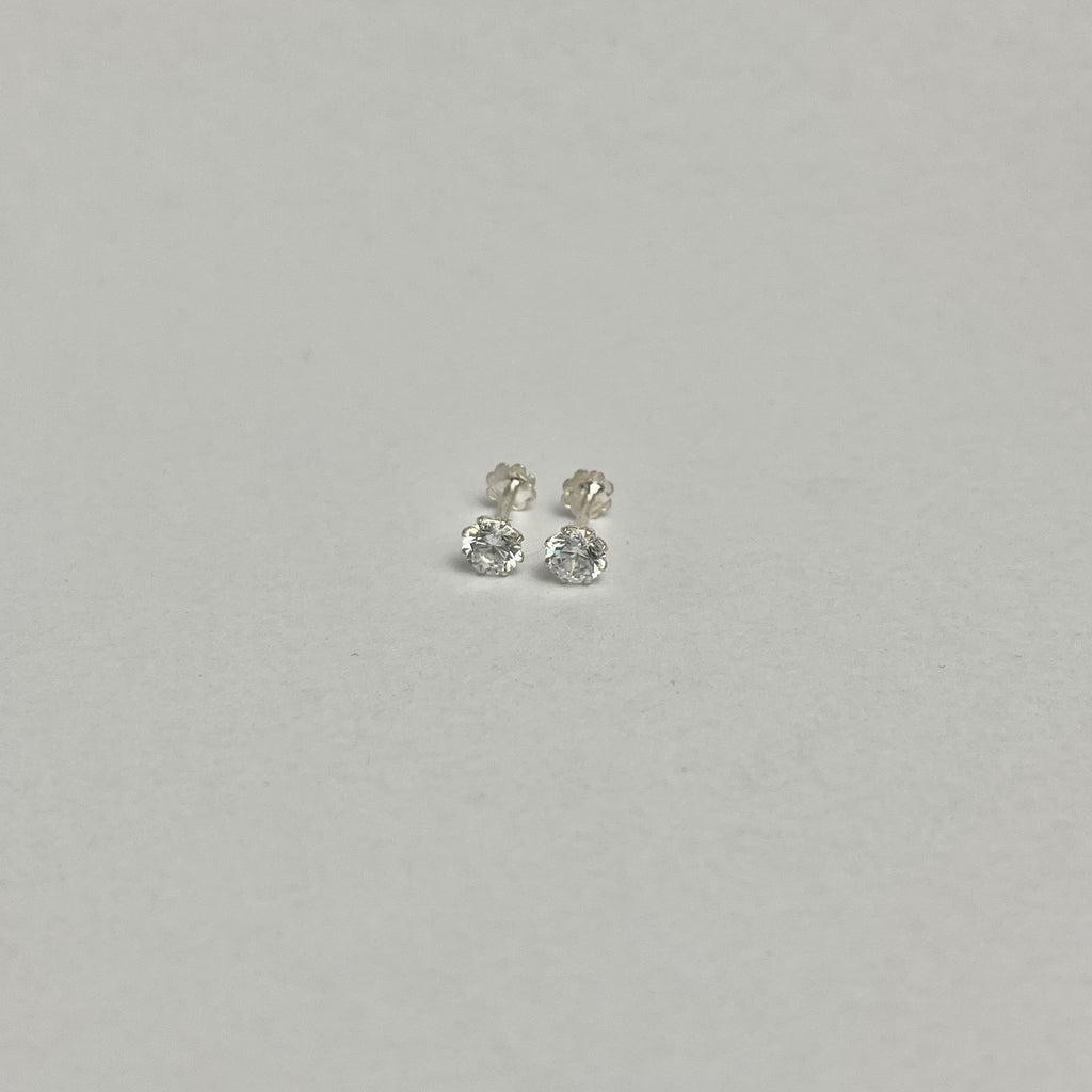 5mm - The Classic Stud — 925 Silver | Nickel-Free | Screw Back