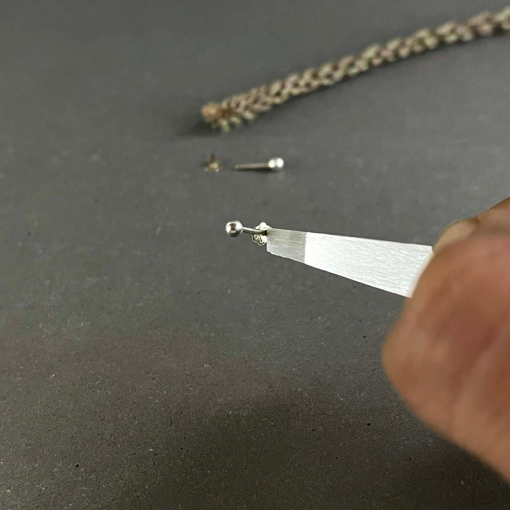 Silver Ball Nose Pin — 925 Sterling Silver | 2mm 3mm 4mm 5mm | Screw Back | Classic Daily