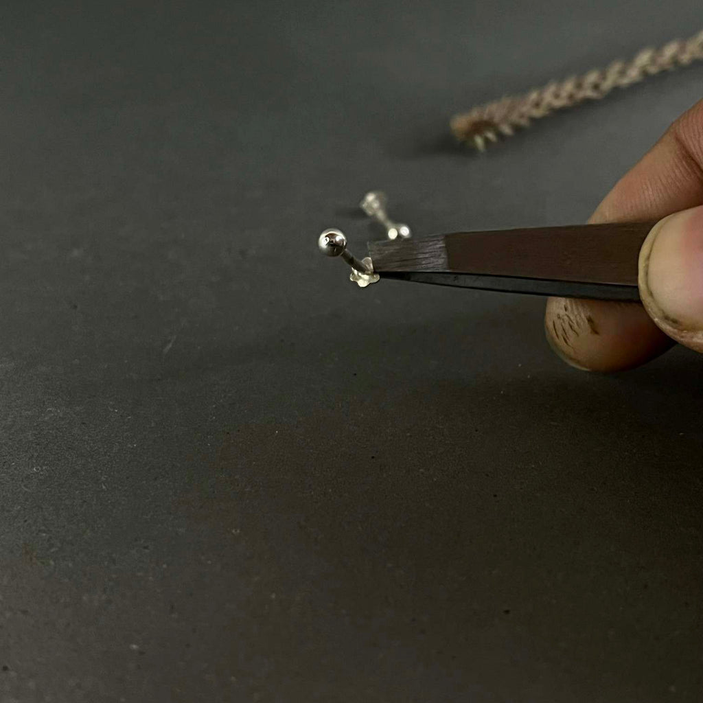 Silver Ball Nose Pin — 925 Sterling Silver | 2mm 3mm 4mm 5mm | Screw Back | Classic Daily