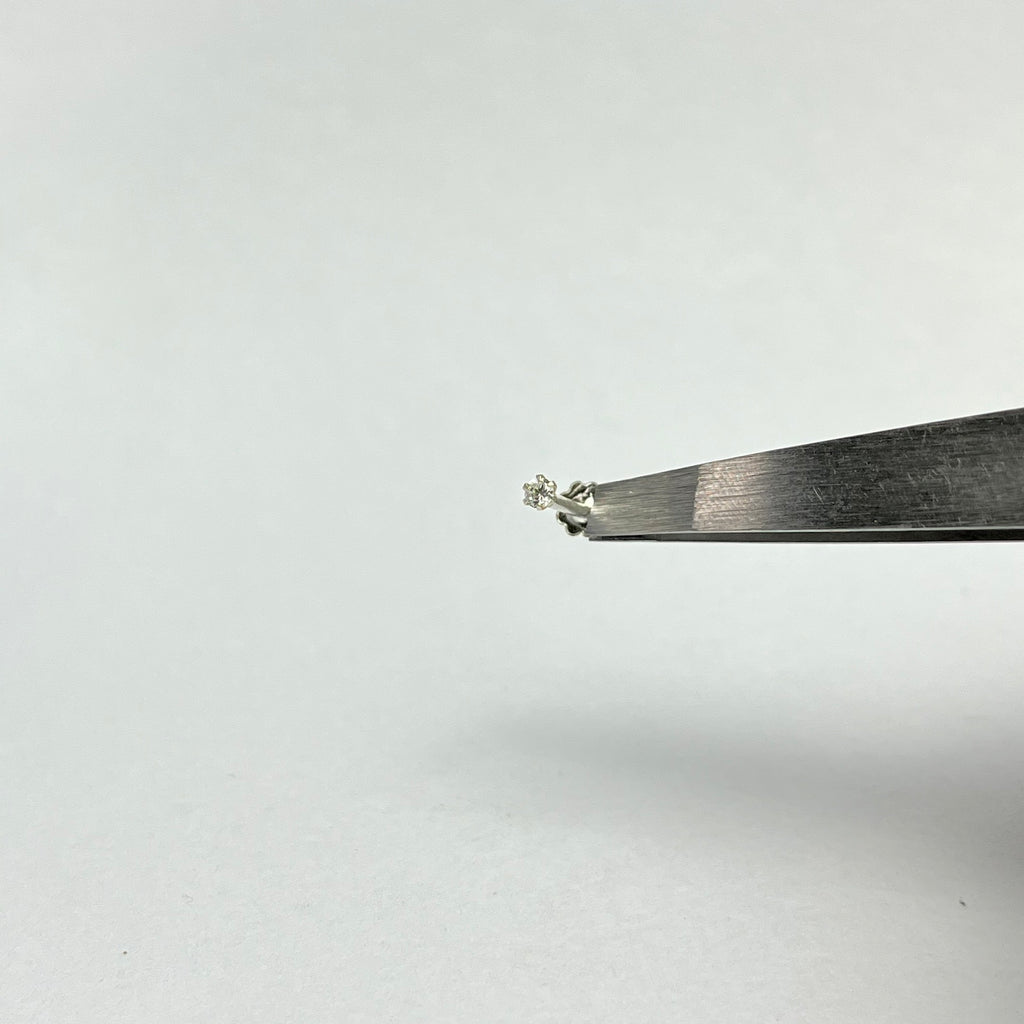 1.5mm - The Whisper Stud - 925 Silver | Nickel-Free | Screw Back