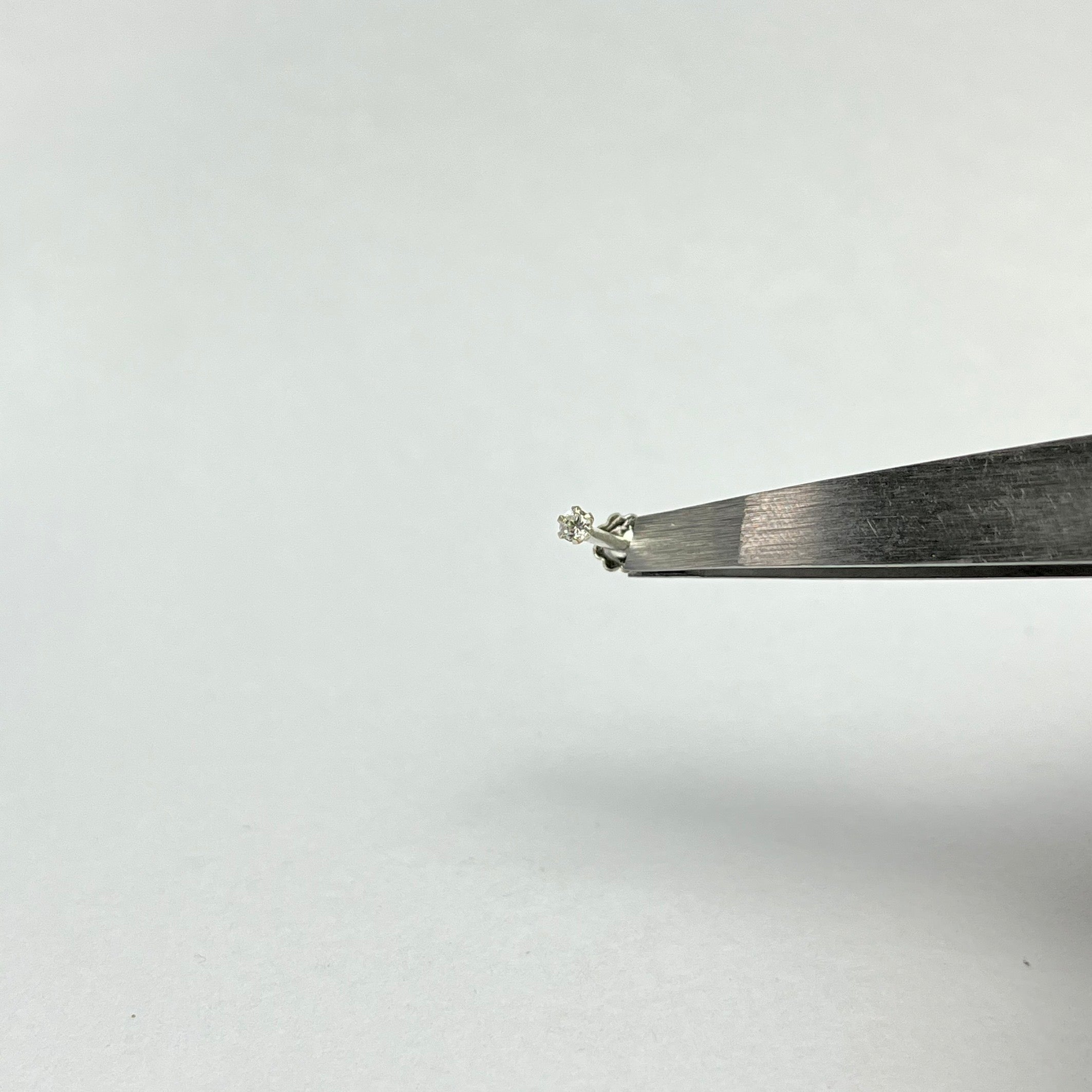 1.5mm - The Whisper Stud - 925 Silver | Nickel-Free | Screw Back
