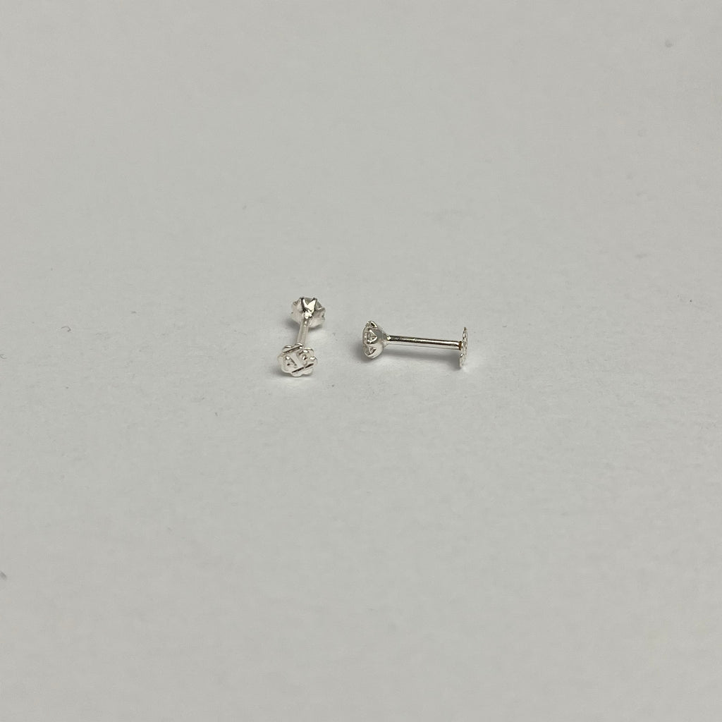 3mm - The Everyday Stud — 925 Silver | Nickel-Free | Screw Back