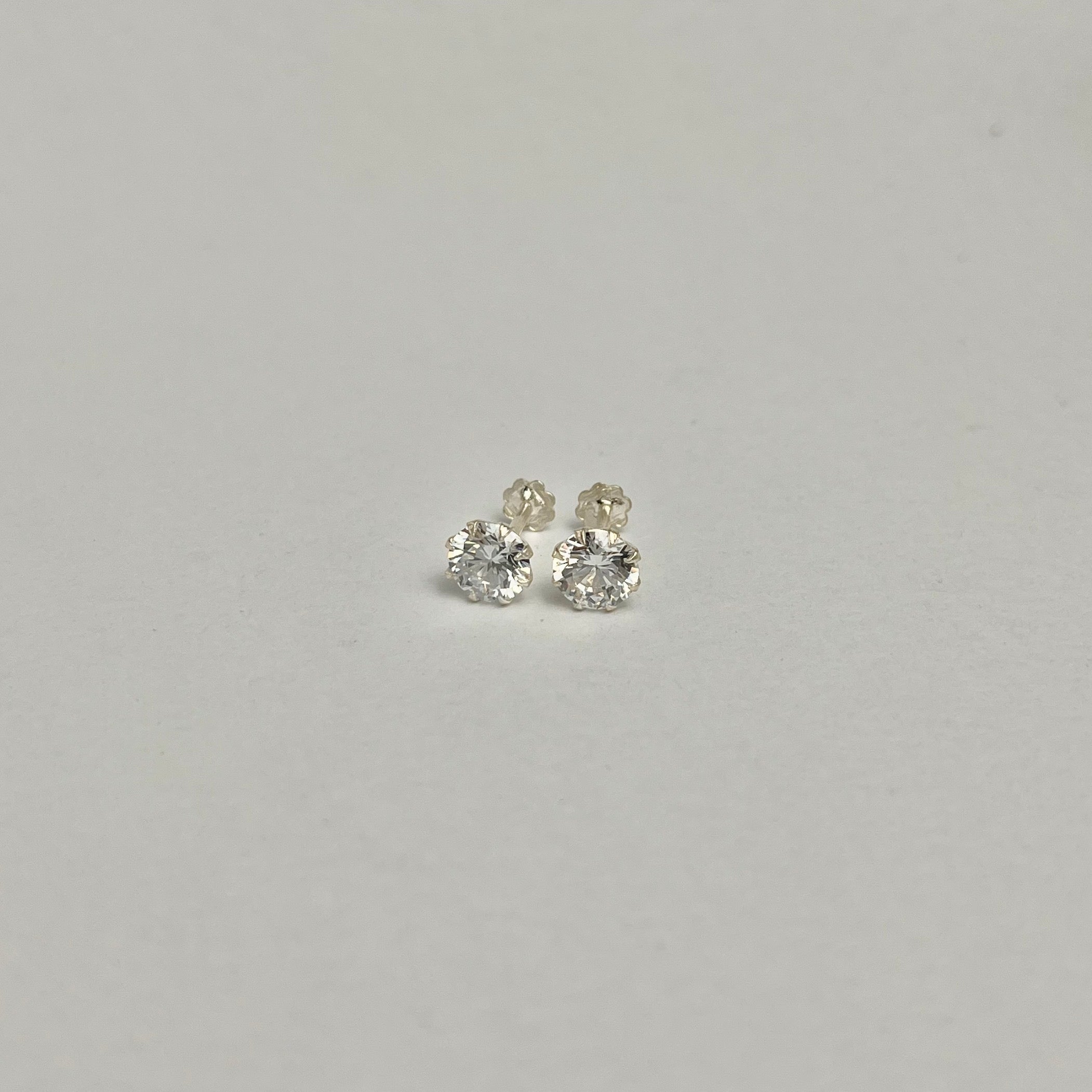 7mm - The Bold Edit Stud — 925 Silver | Nickel-Free | Screw Back