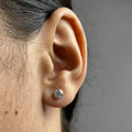 6mm - The Statement Stud — 925 Silver | Nickel-Free | Screw Back