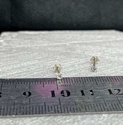2MM Chandi Stud Earrings