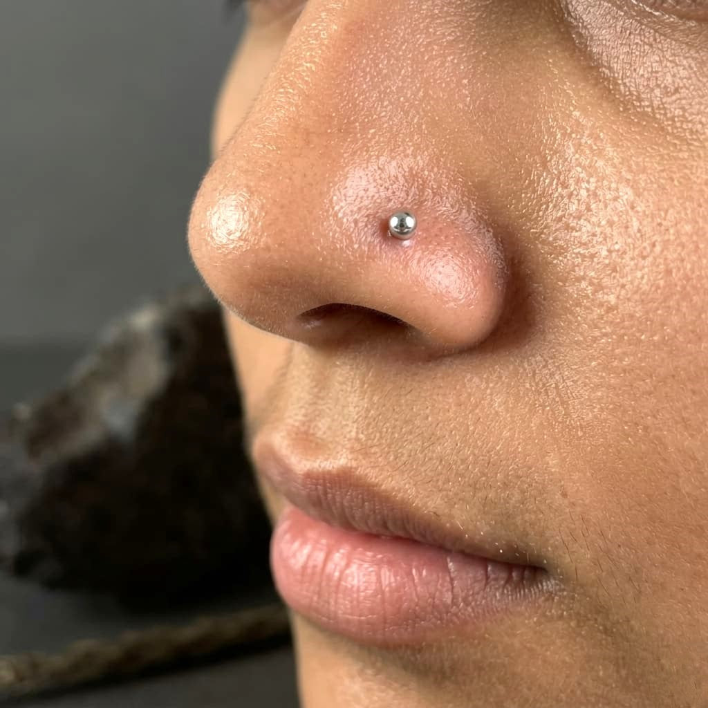 Silver Ball Nose Pin — 925 Sterling Silver | 2mm 3mm 4mm 5mm | Screw Back | Classic Daily