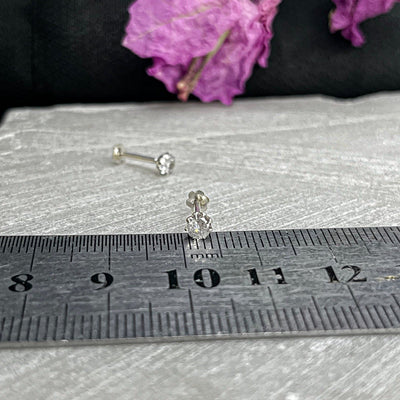 3MM, 4MM & 5MM Chandi Earrings Set (3Pairs)