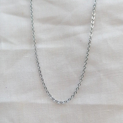 Cable chain in stainless steel