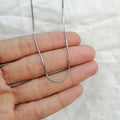 flat snake chain stainless steel, anti-allergy jewelry Pakistan

