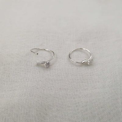 Chandi Plain, Twisted, Stone & Ball Nosering