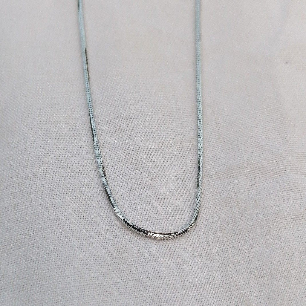 unisex stainless steel snake chain, tarnish proof ideal for pendant use

