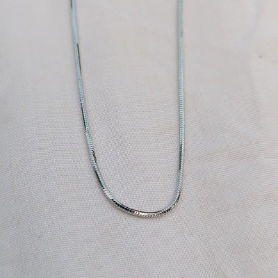 unisex stainless steel snake chain, tarnish proof ideal for pendant use


