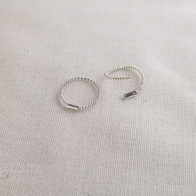 Chandi Plain, Twisted, Stone & Ball Nosering