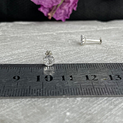 5MM, 6MM & 7MM Chandi Earrings Set (3Pairs)