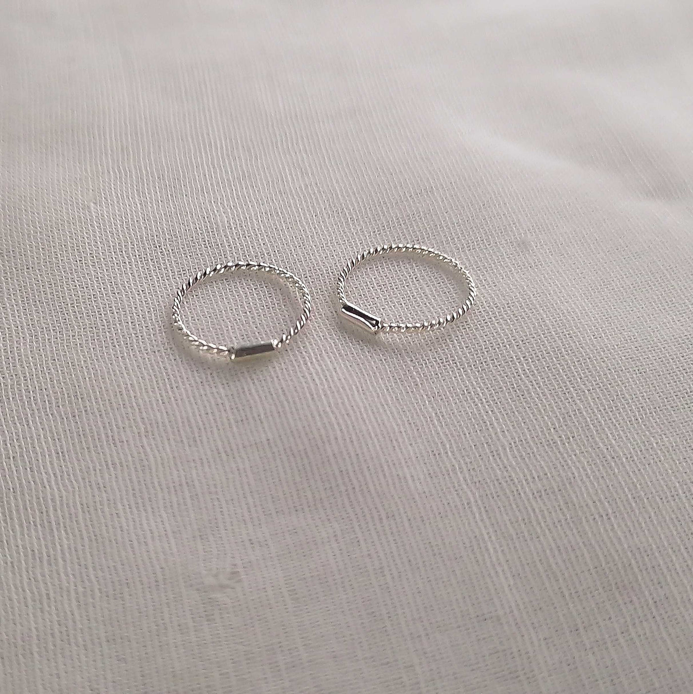Chandi Plain, Twisted, Stone & Ball Nosering