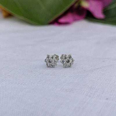 Lightweight Silver Stud Earrings – Nickel-Free

