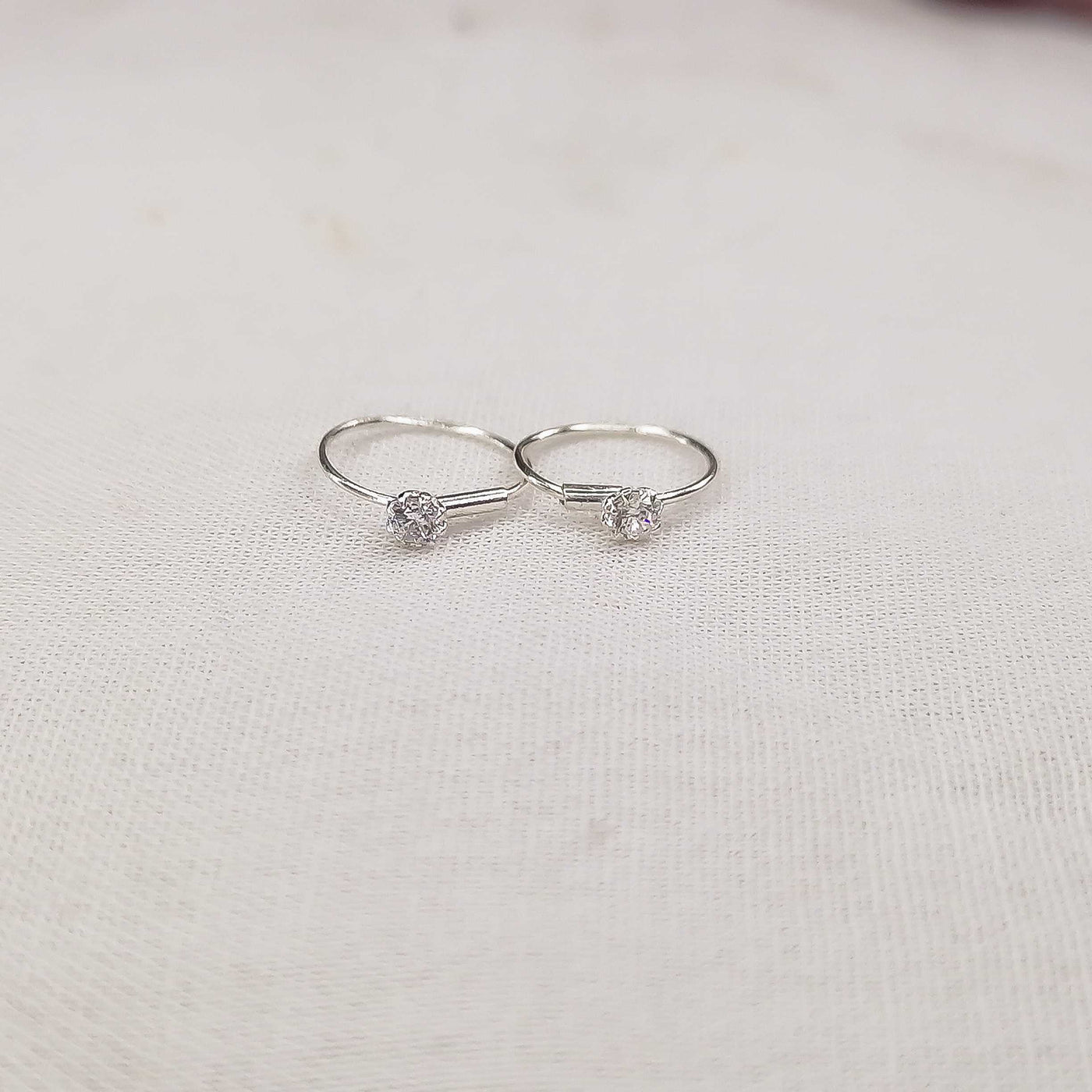 Chandi Plain, Twisted, Stone & Ball Nosering